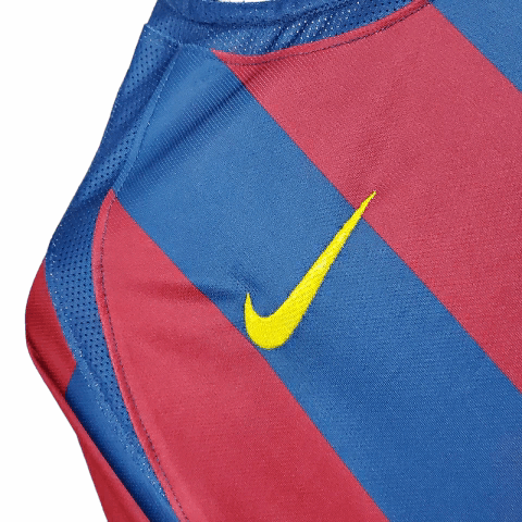 Camisa Barcelona Titular 2006 - Retrô - Central das Camisas