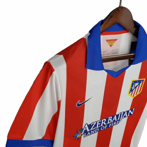 Camisa Atlético de Madrid Titular 14/15 - Retrô - Central das Camisas