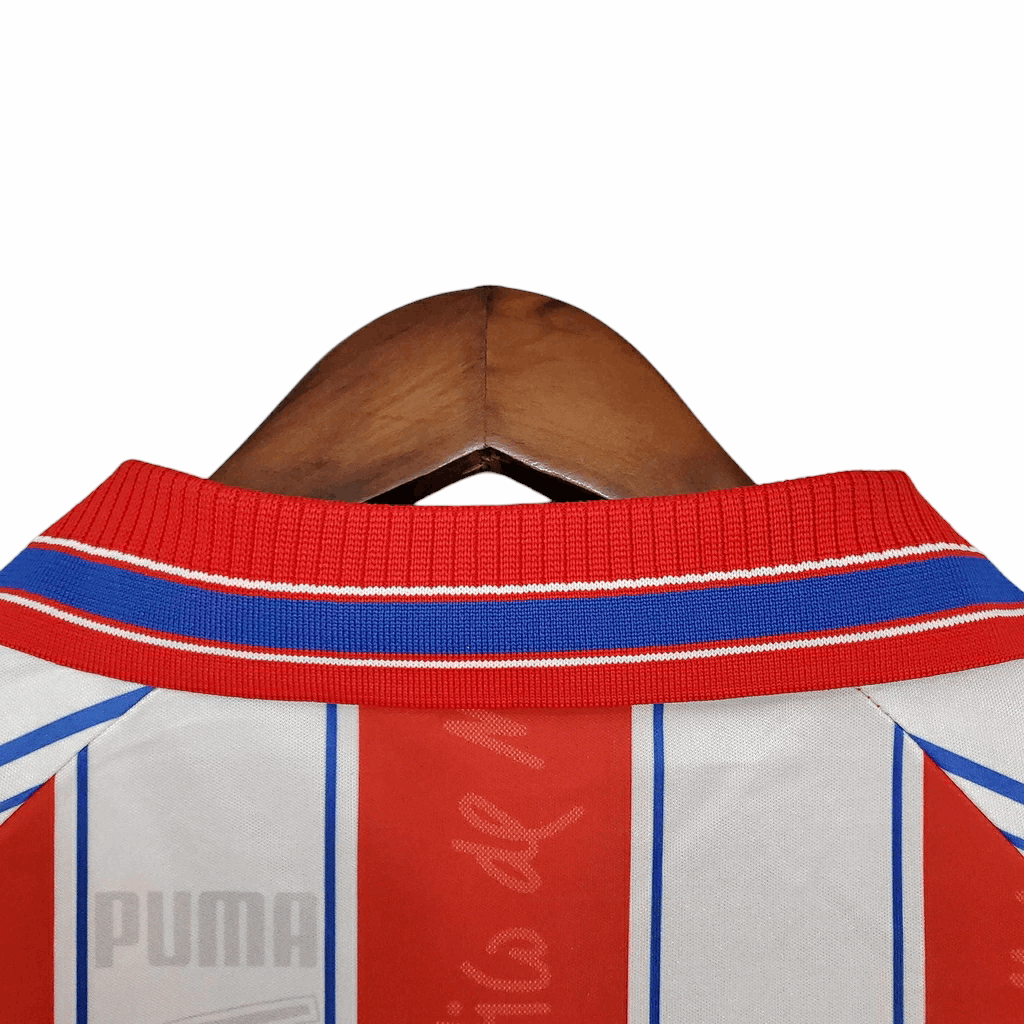 Camisa Atlético de Madrid Titular 96/97 - Retrô - Central das Camisas