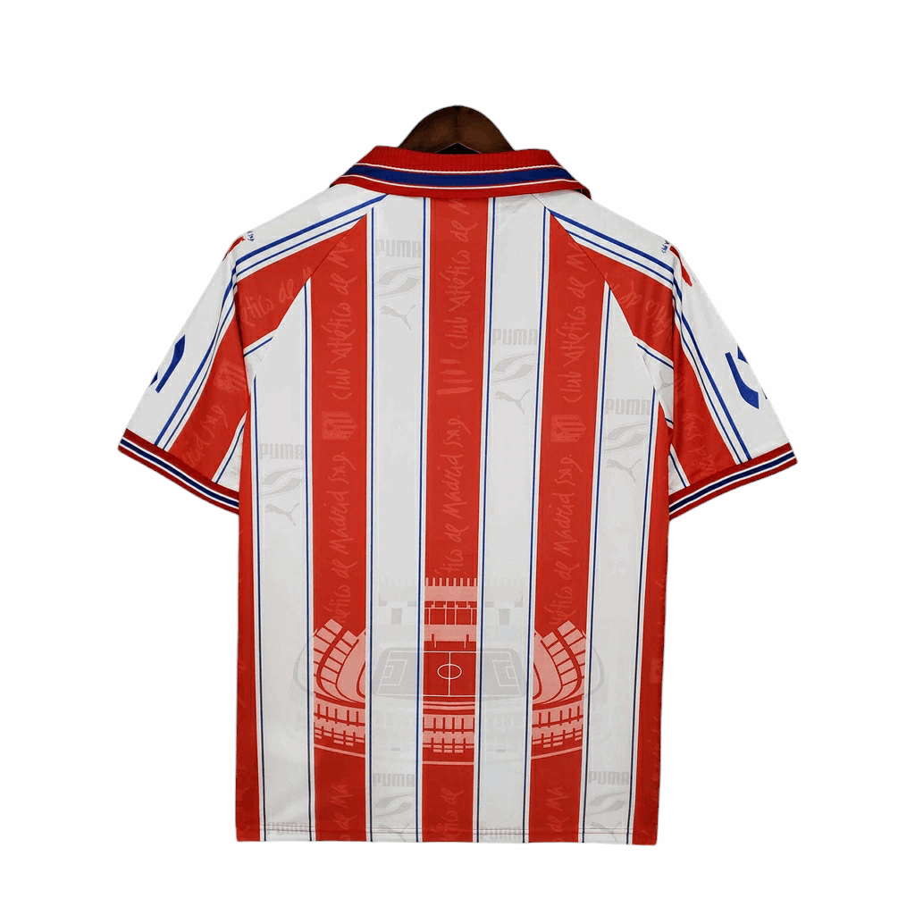 Camisa Atlético de Madrid Titular 96/97 - Retrô - Central das Camisas