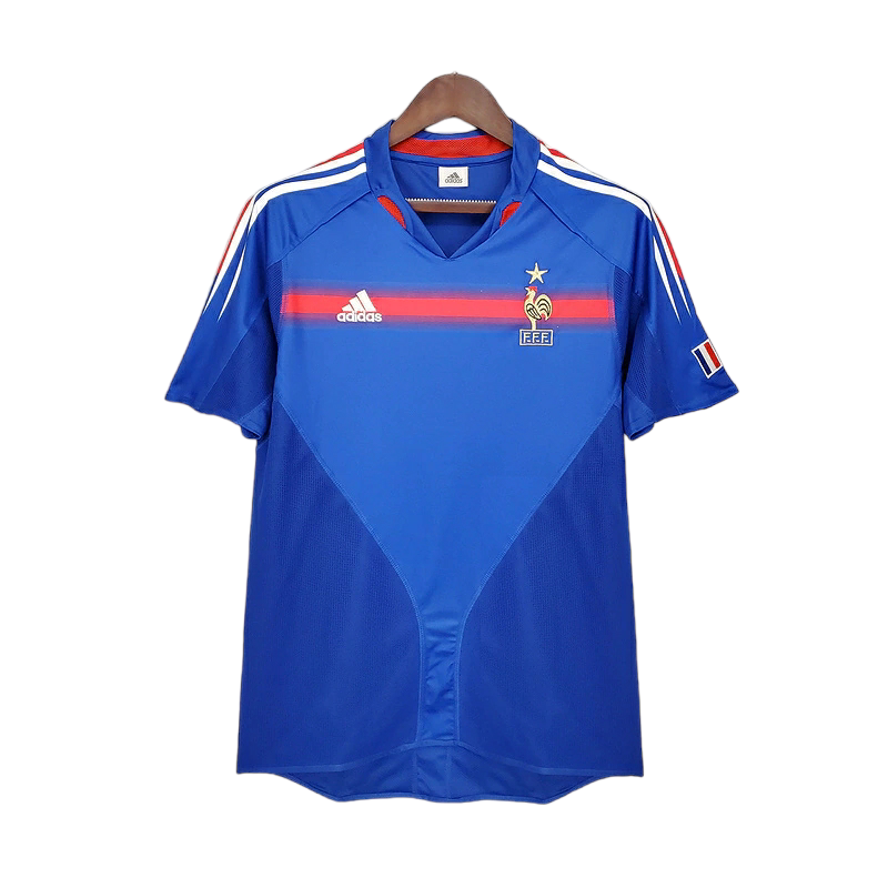 Camisa França Titular 2004 - Retrô