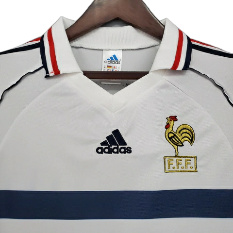Camisa França Visitante 1998 - Retrô
