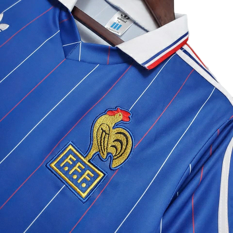 Camisa França Titular 1982 - Azul