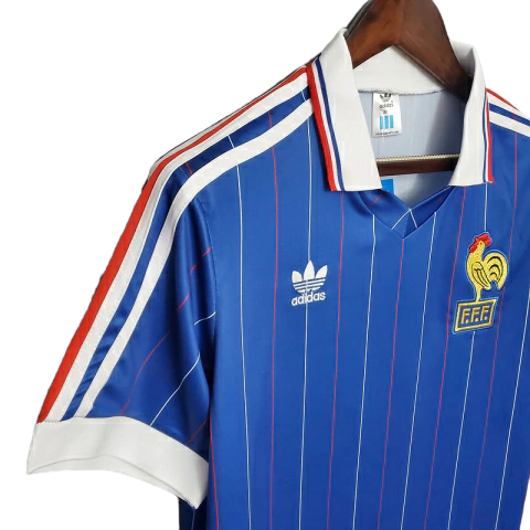 Camisa França Titular 1982 - Azul