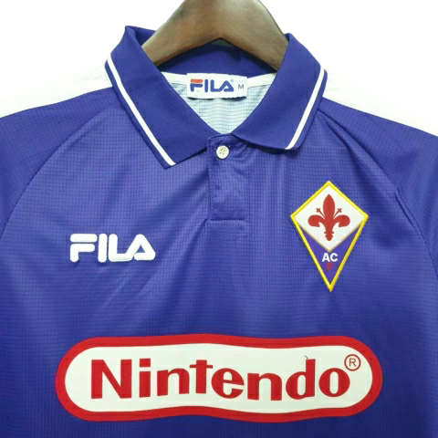 Camisa Fiorentina Titular 1998 - Retrô - Central das Camisas