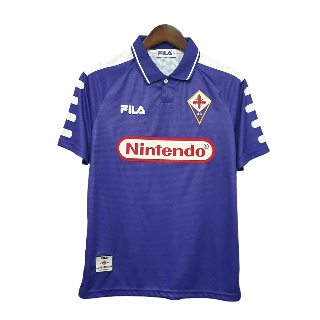 Camisa Fiorentina Titular 1998 - Retrô - Central das Camisas