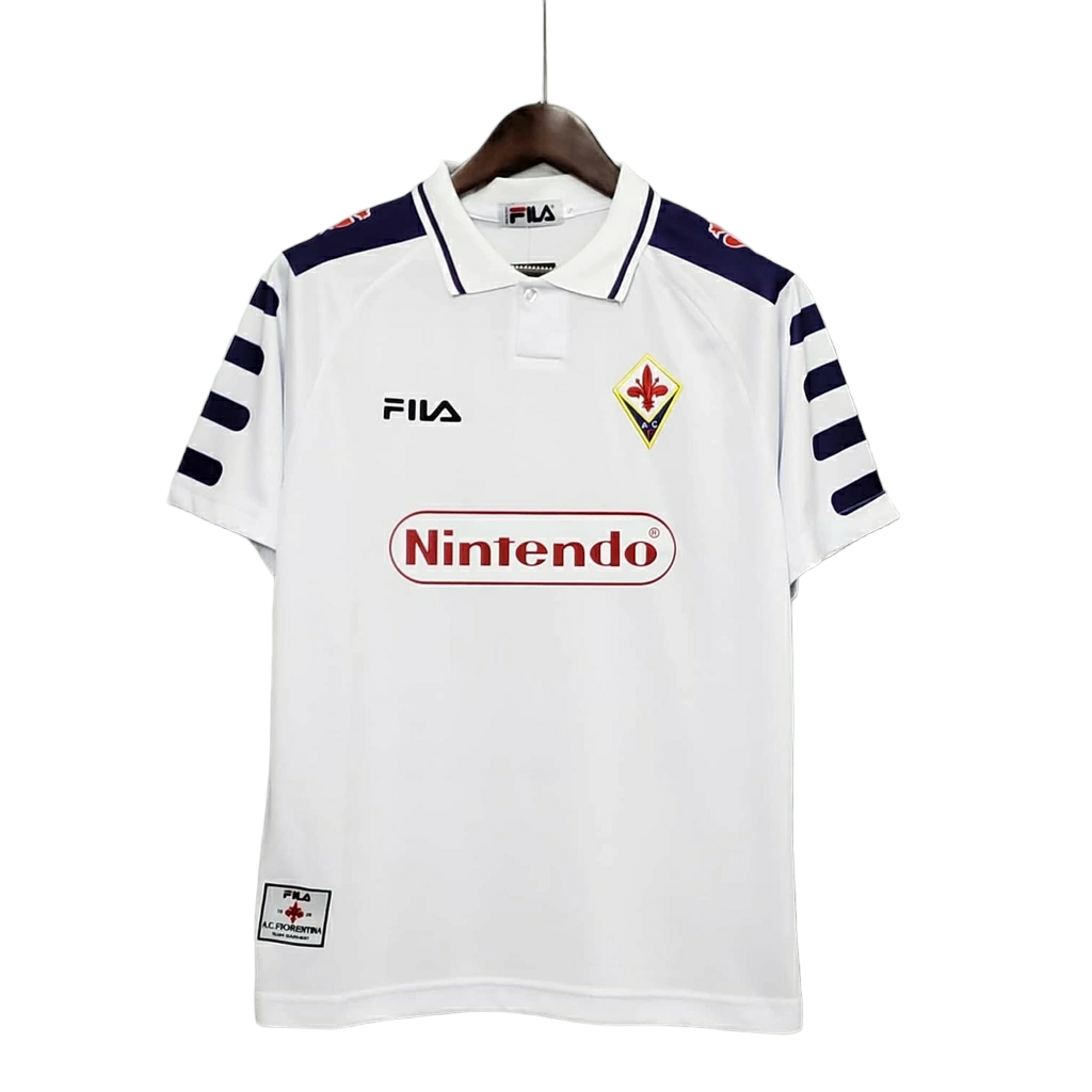 Camisa Fiorentina Visitante 1998 - Retrô - Central das Camisas
