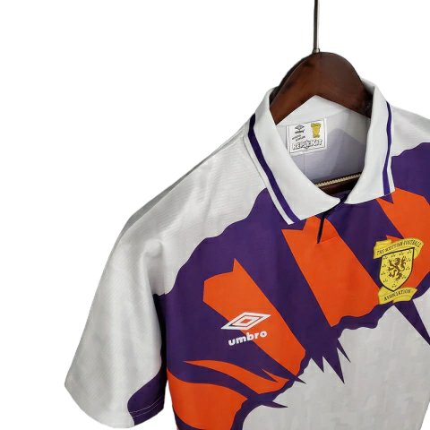 Camisa Escócia Visitante 91/93 - Retrô - Central das Camisas