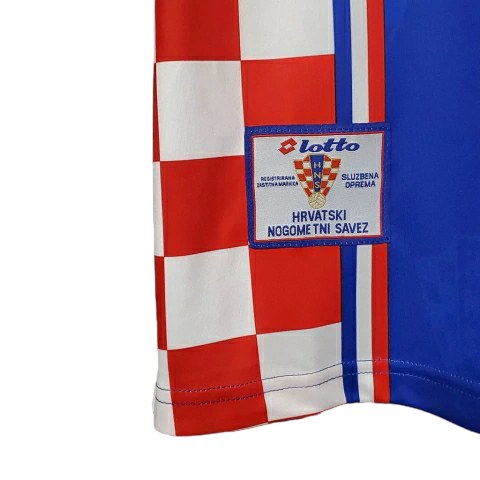 Camisa Croácia Titular 1998 - Retrô - Central das Camisas