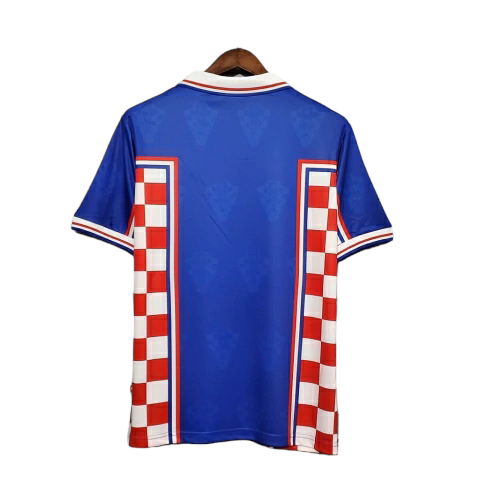 Camisa Croácia Titular 1998 - Retrô - Central das Camisas