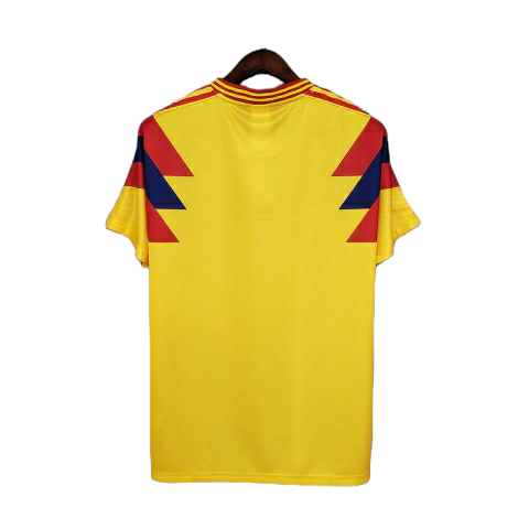 Camisa Colômbia Titular 1990 - Retrô - Central das Camisas