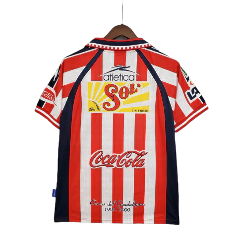 Camisa Chivas Guadalajara Titular 99/00 - Retrô - Central das Camisas