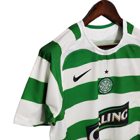 Camisa Celtic Titular 05/06 - Retrô