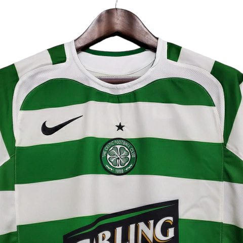Camisa Celtic Titular 05/06 - Retrô