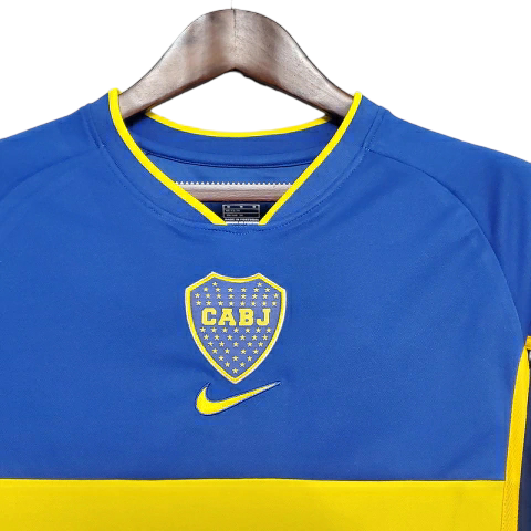 Camisa Boca Juniors Titular 2002 - Retrô - Central das Camisas