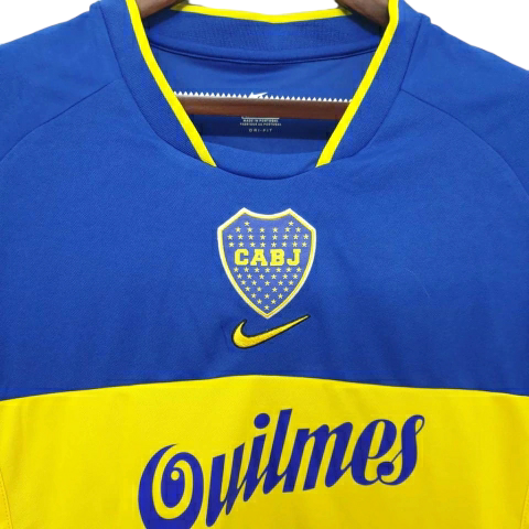 Camisa Boca Juniors Titular 2001 - Retrô - Central das Camisas