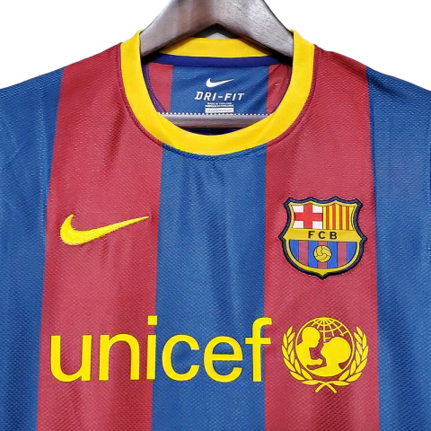 Camisa Barcelona Titular 10/11 - Retrô - Central das Camisas
