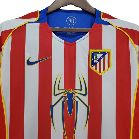Camisa Atlético de Madrid Titular 04/05 - Retrô