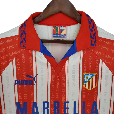 Camisa Atlético de Madrid Titular 95/96 - Retrô