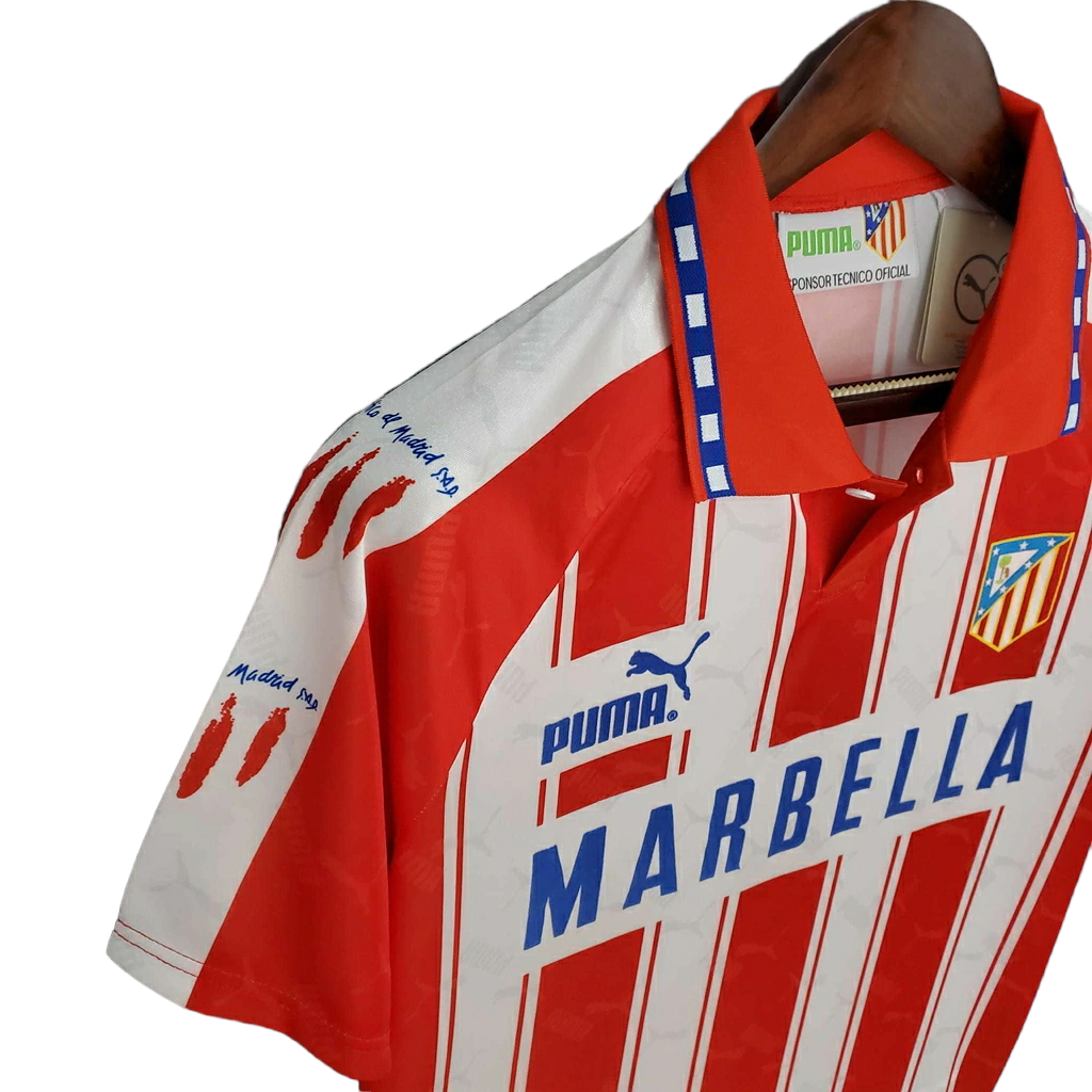 Camisa Atlético de Madrid Titular 94/95 - Retrô