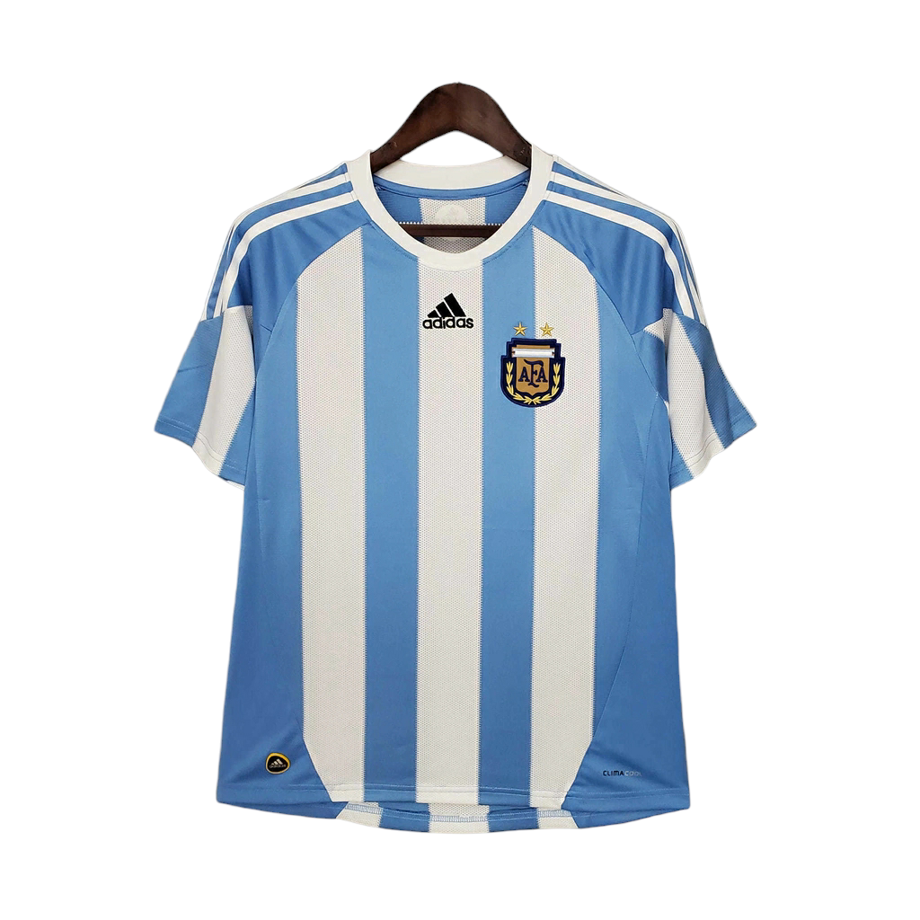Camisa Argentina Titular 2010 - Retrô