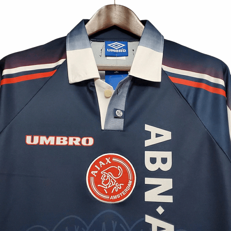 Camisa Ajax Visitante 97/98 - Retrô - Central das Camisas