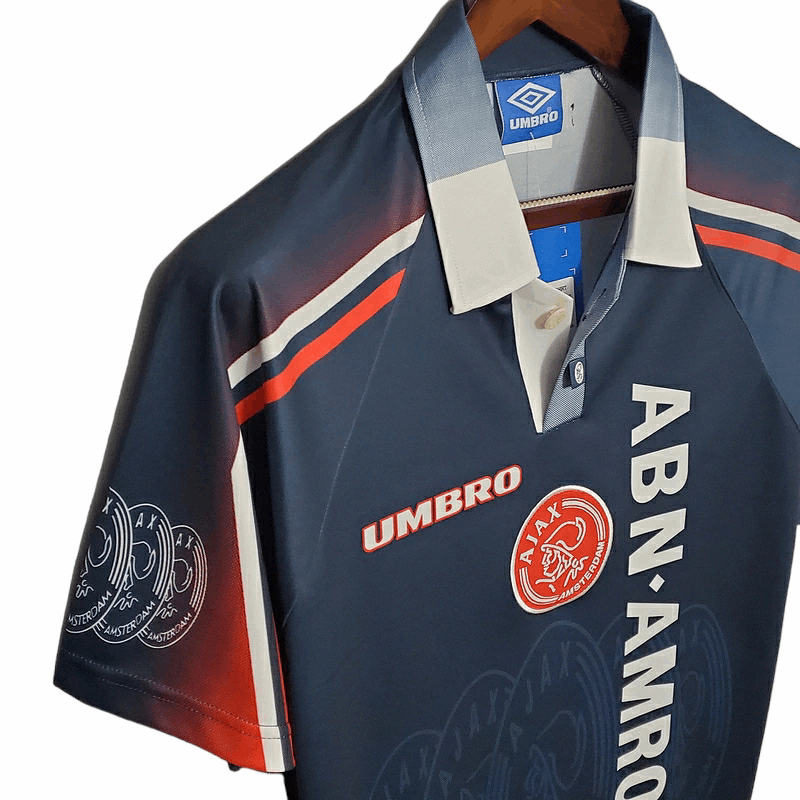 Camisa Ajax Visitante 97/98 - Retrô - Central das Camisas
