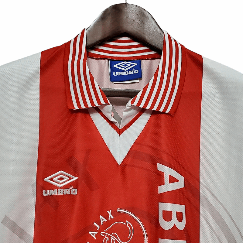 Camisa Ajax Titular 95/96 - Retrô - Central das Camisas