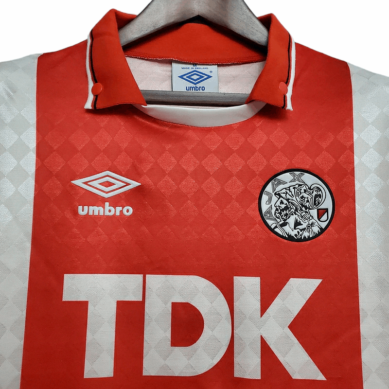 Camisa Ajax Titular 90/92 - Retrô - Central das Camisas