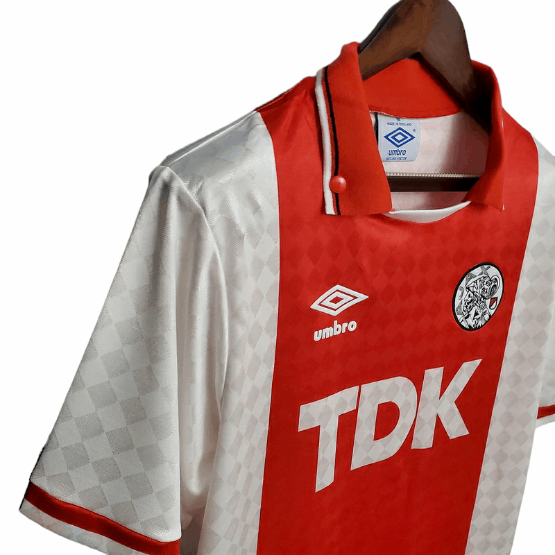 Camisa Ajax Titular 90/92 - Retrô - Central das Camisas
