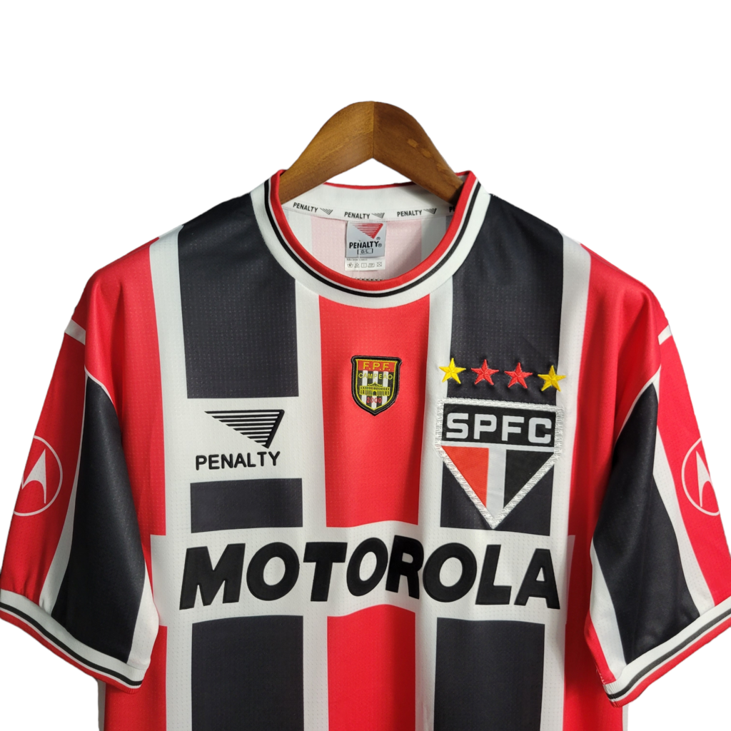 Camisa São Paulo Visitante 2000 - Retrô - Central das Camisas