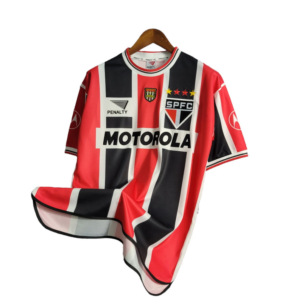 Camisa São Paulo Visitante 2000 - Retrô - Central das Camisas