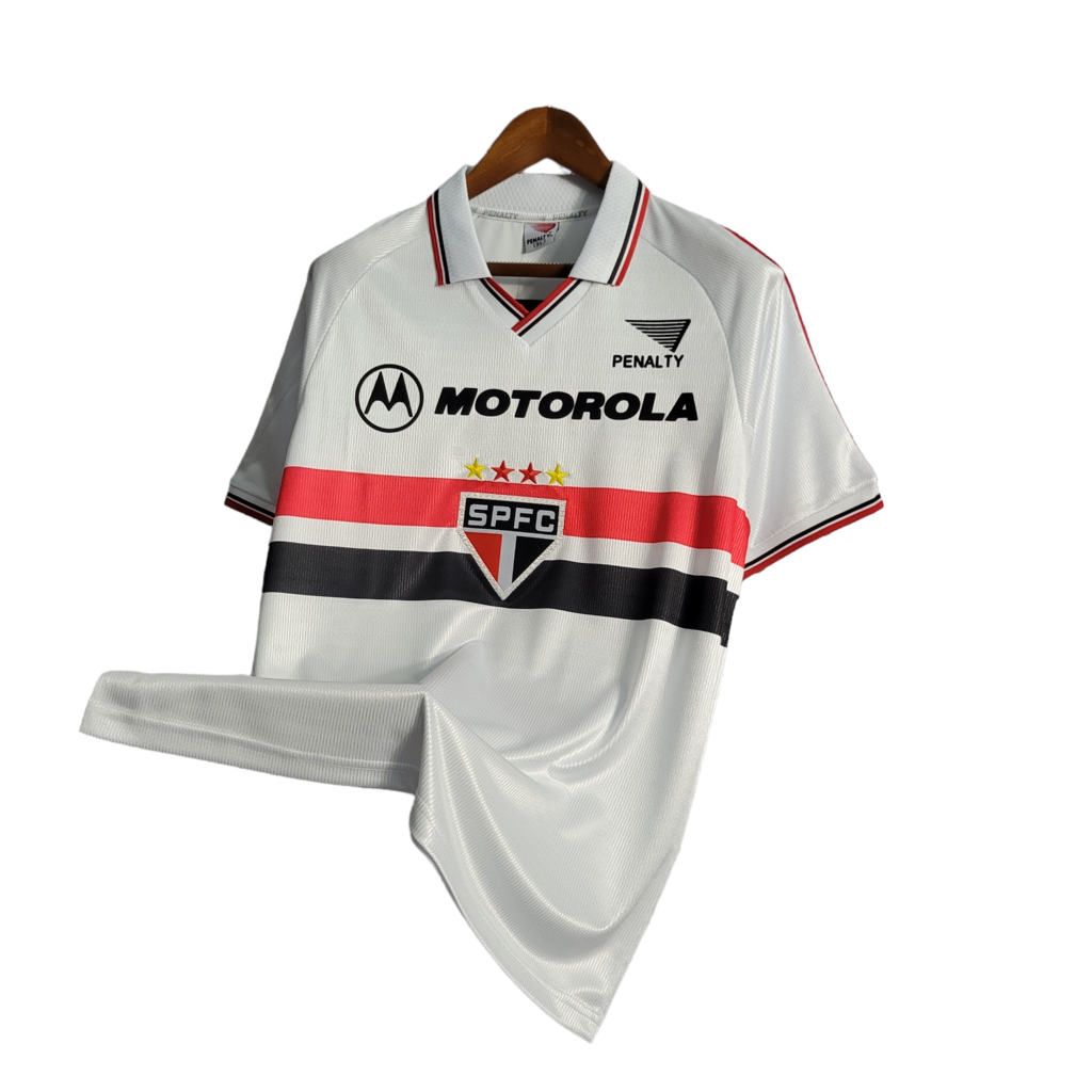 Camisa São Paulo Titular 2000 - Retrô - Central das Camisas