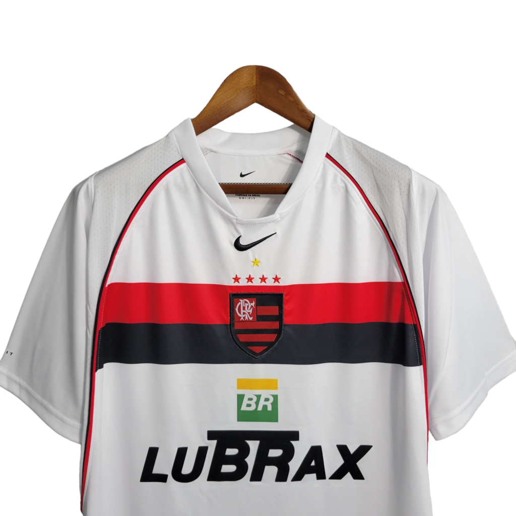 Camisa Flamengo Visitante 2001 - Retrô - Central das Camisas