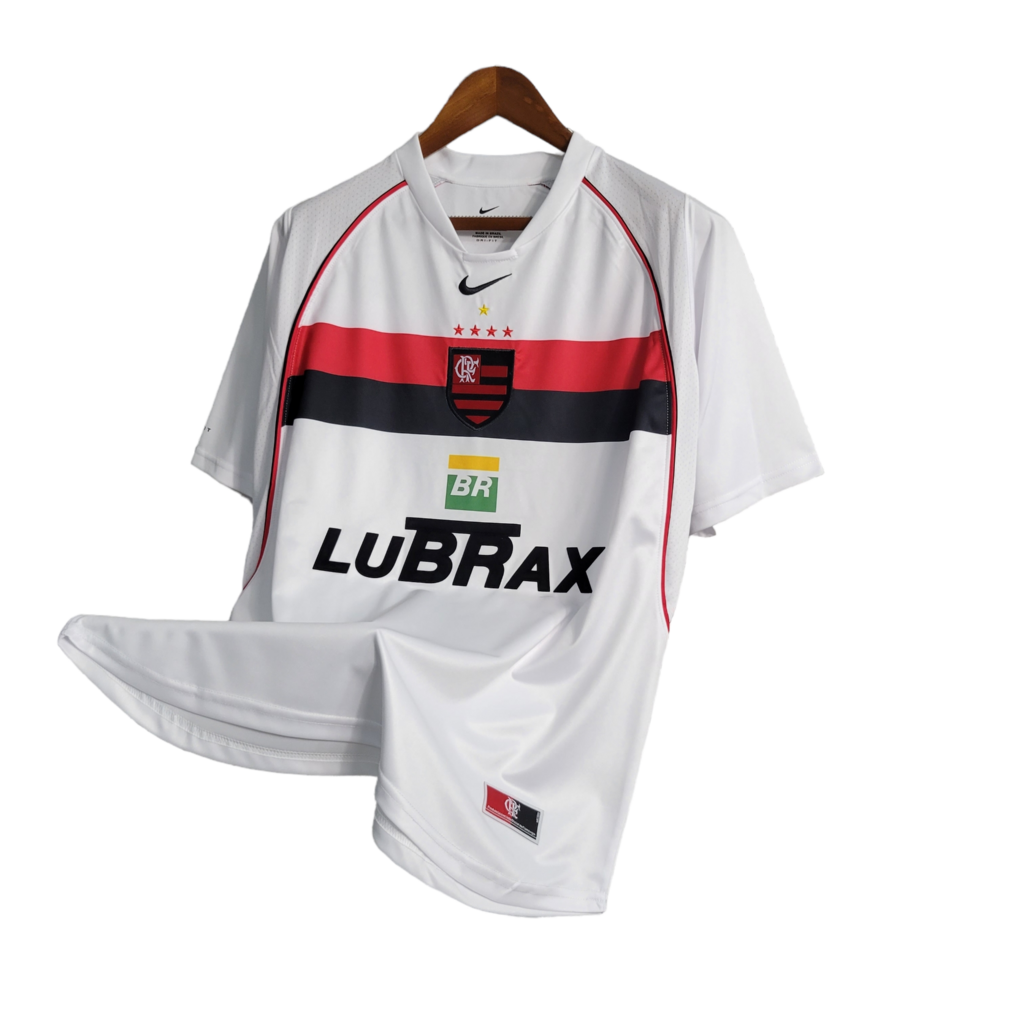 Camisa Flamengo Visitante 2001 - Retrô - Central das Camisas