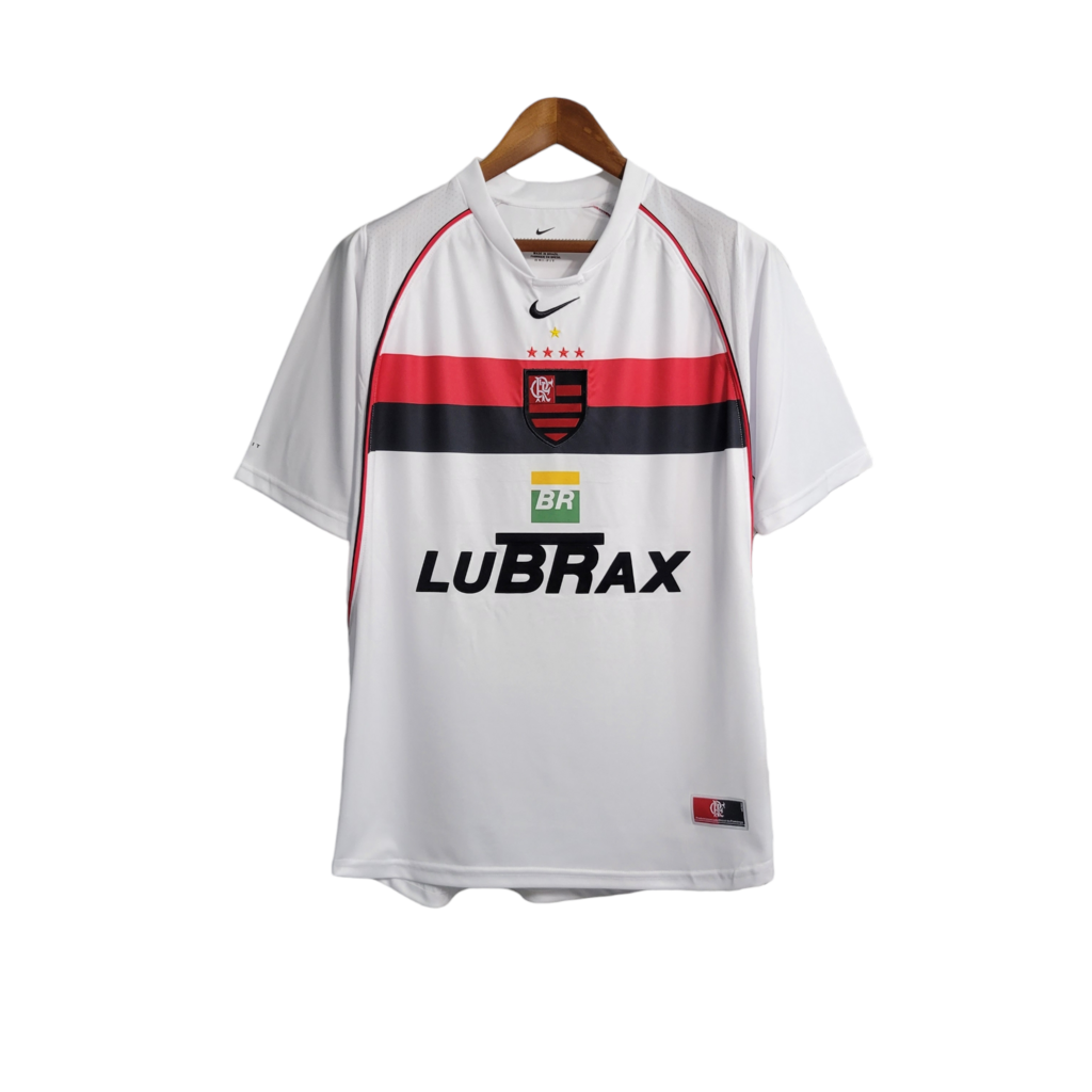 Camisa Flamengo Visitante 2001 - Retrô - Central das Camisas