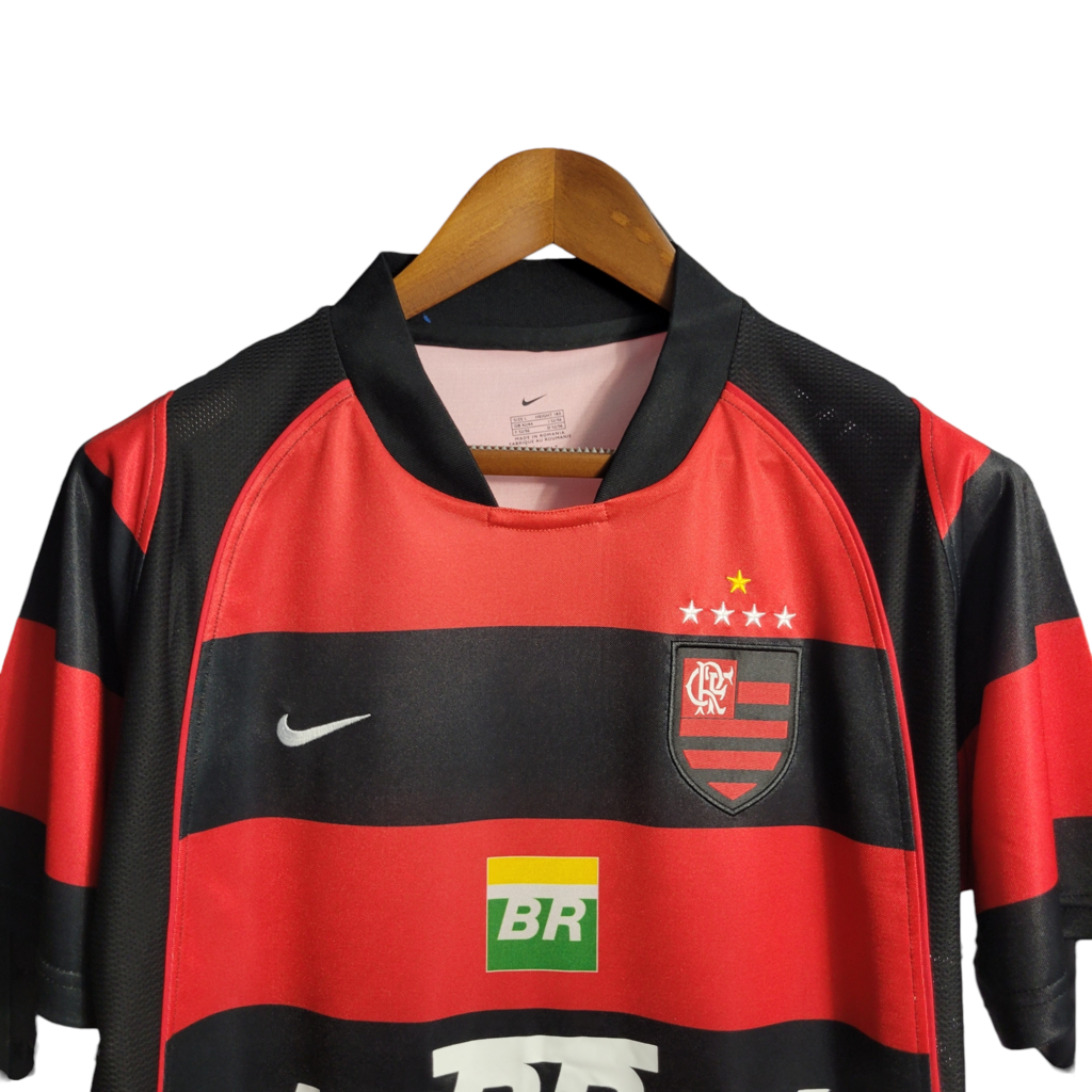 Camisa Flamengo Titular 03/04 - Retrô - Central das Camisas