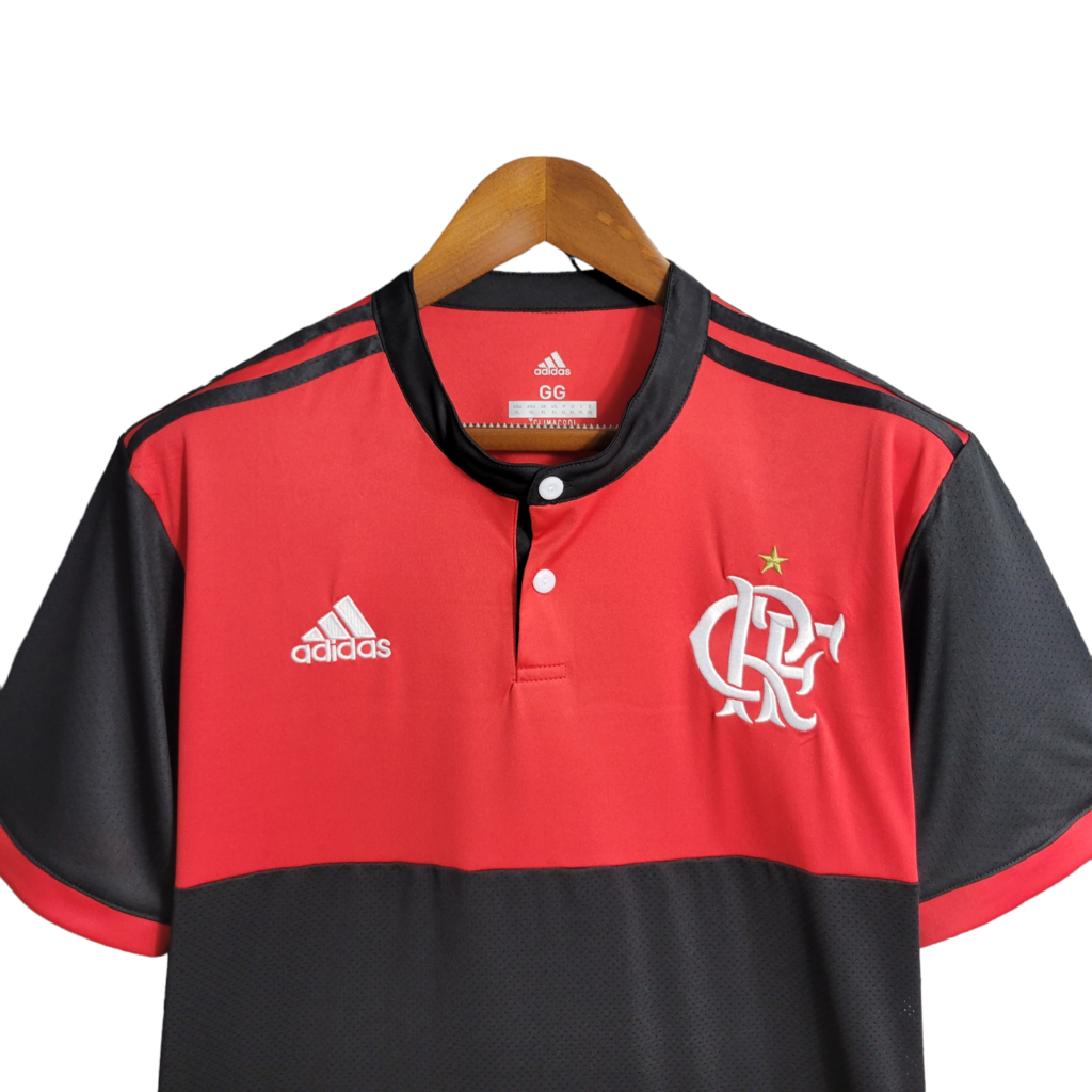 Camisa Flamengo Titular 17/18 - Retrô - Central das Camisas