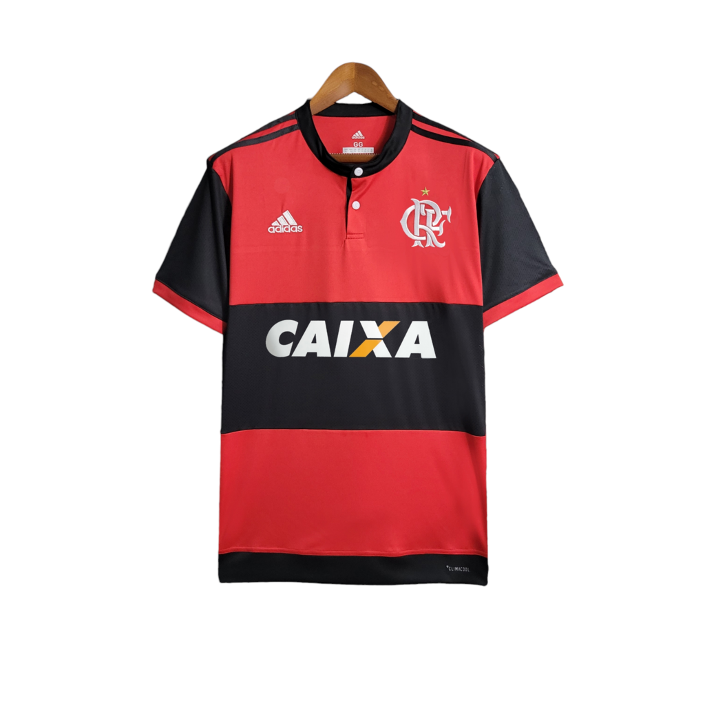 Camisa Flamengo Titular 17/18 - Retrô - Central das Camisas