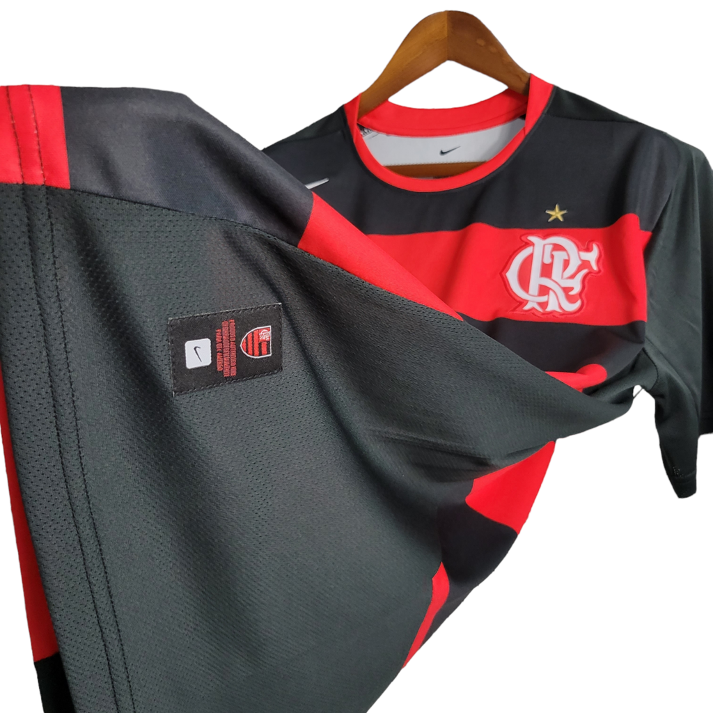 Camisa Flamengo Titular 2000 - Retrô - Central das Camisas