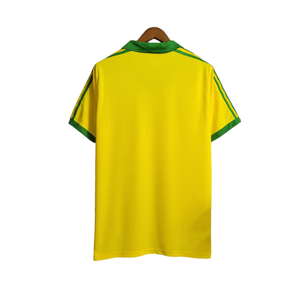 Camisa Brasil Titular 1979 - Retrô - Central das Camisas