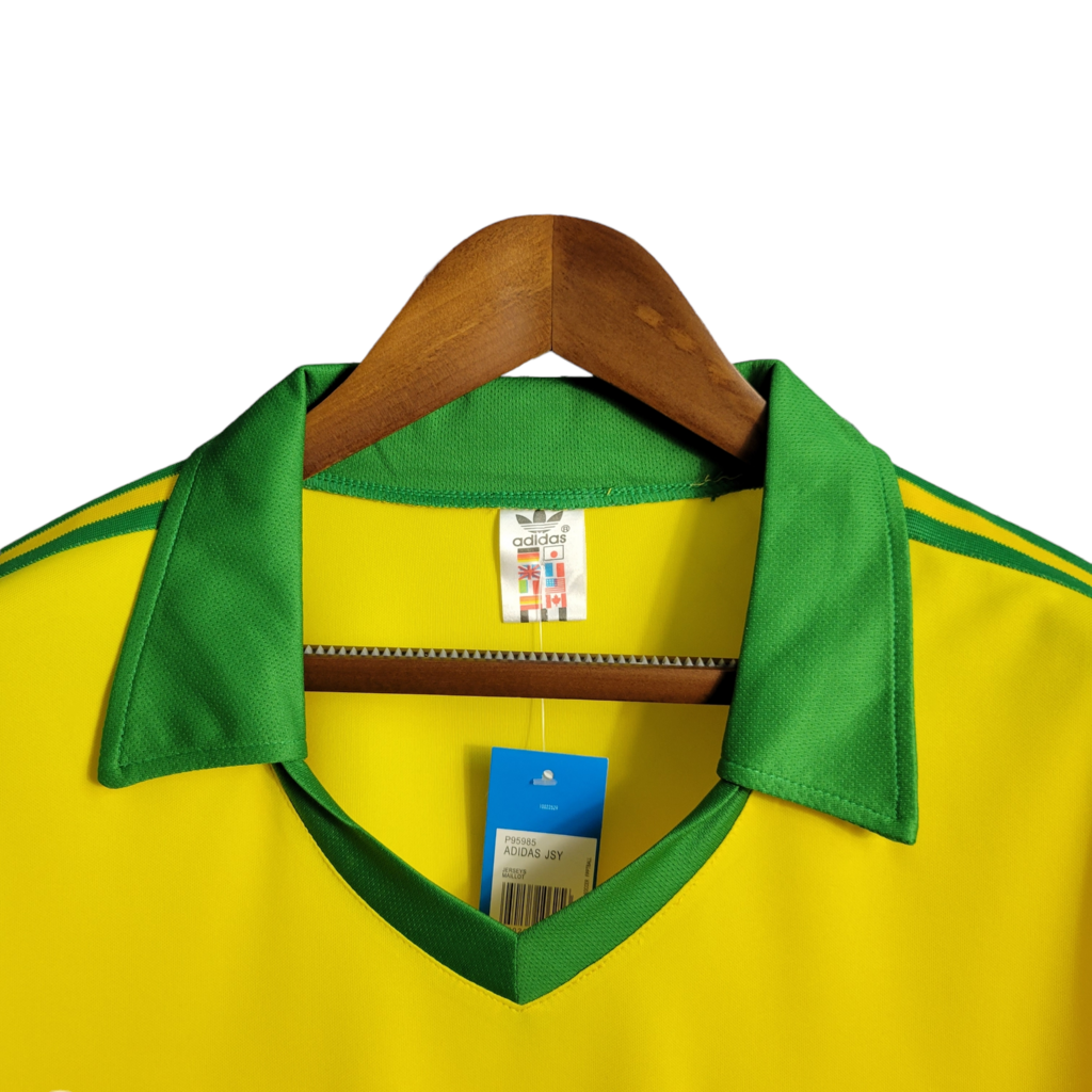 Camisa Brasil Titular 1979 - Retrô - Central das Camisas