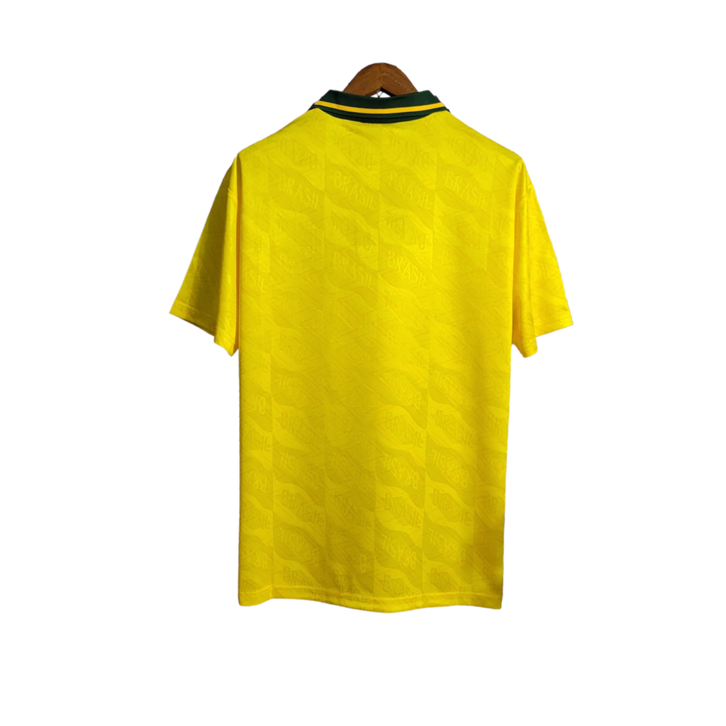 Camisa Brasil Titular 91/93 - Retrô - Central das Camisas