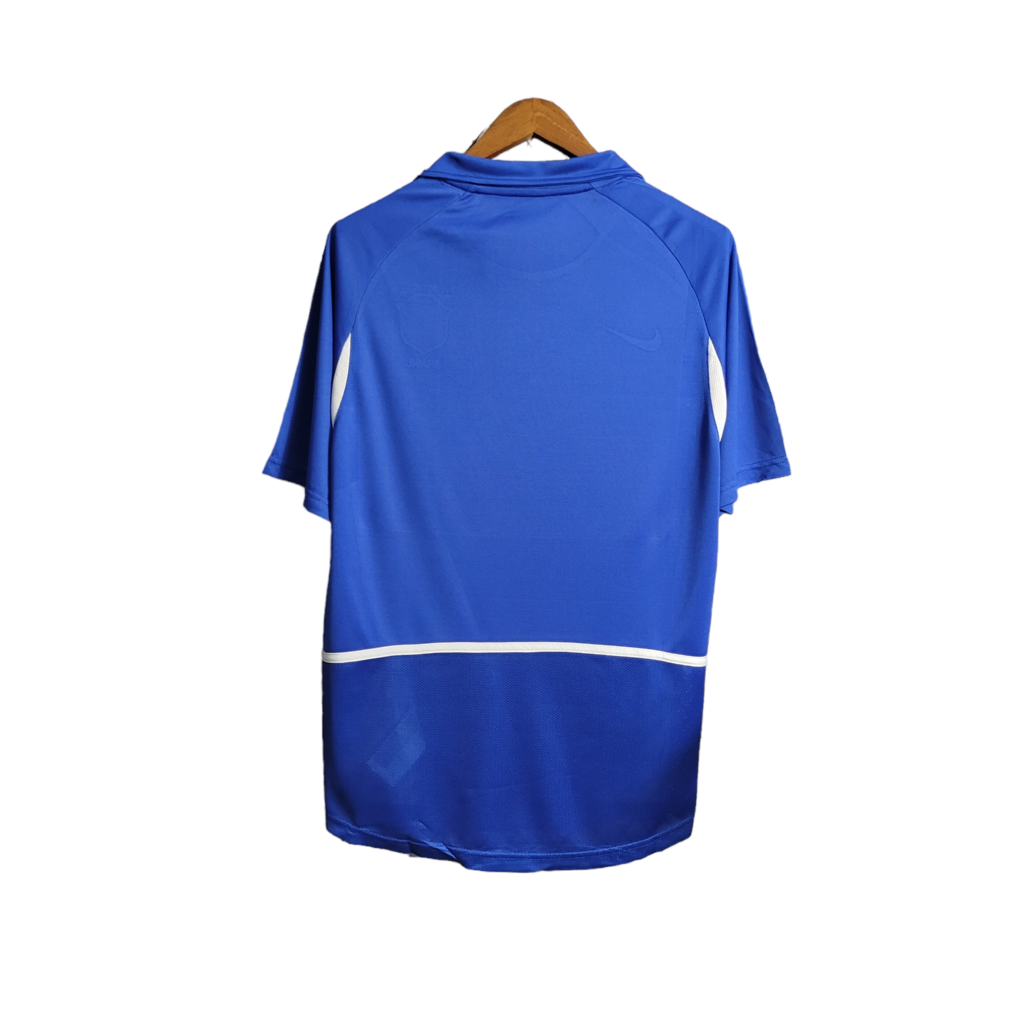 Camisa Brasil Visitante 2002 - Retrô - Central das Camisas