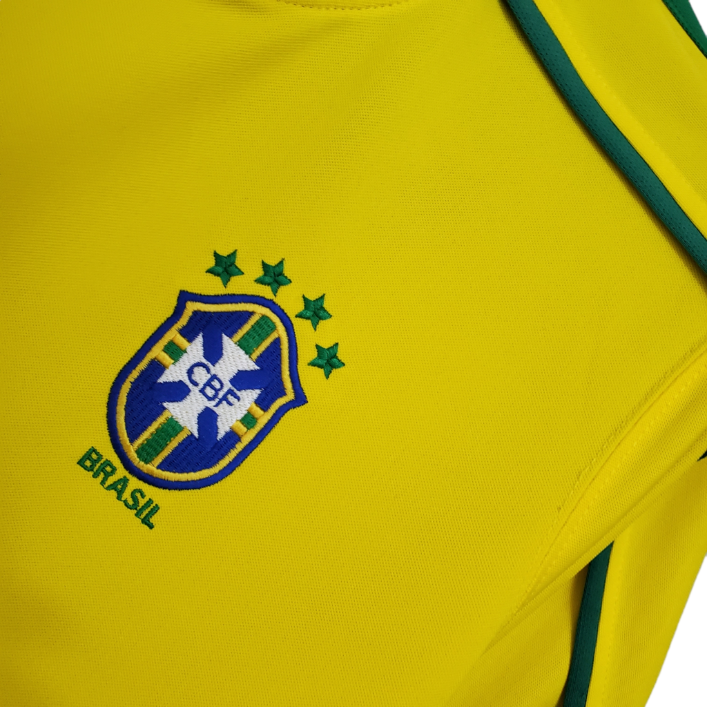 Camisa Brasil Titular 1998 - Retrô