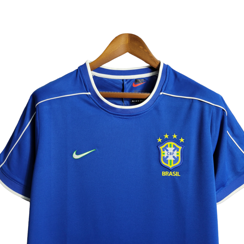 Camisa Brasil Visitante 1998 - Retrô