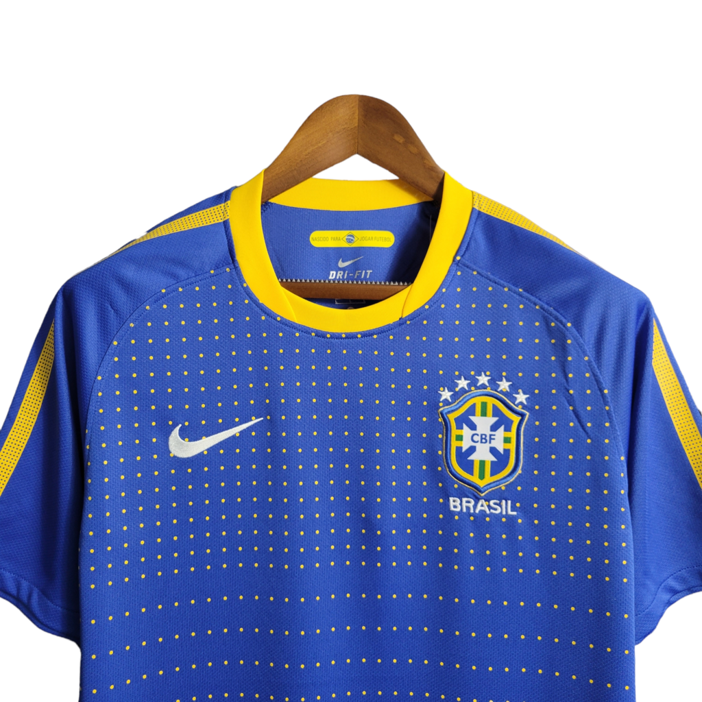 Camisa Brasil Visitante 2010 - Retrô - Central das Camisas