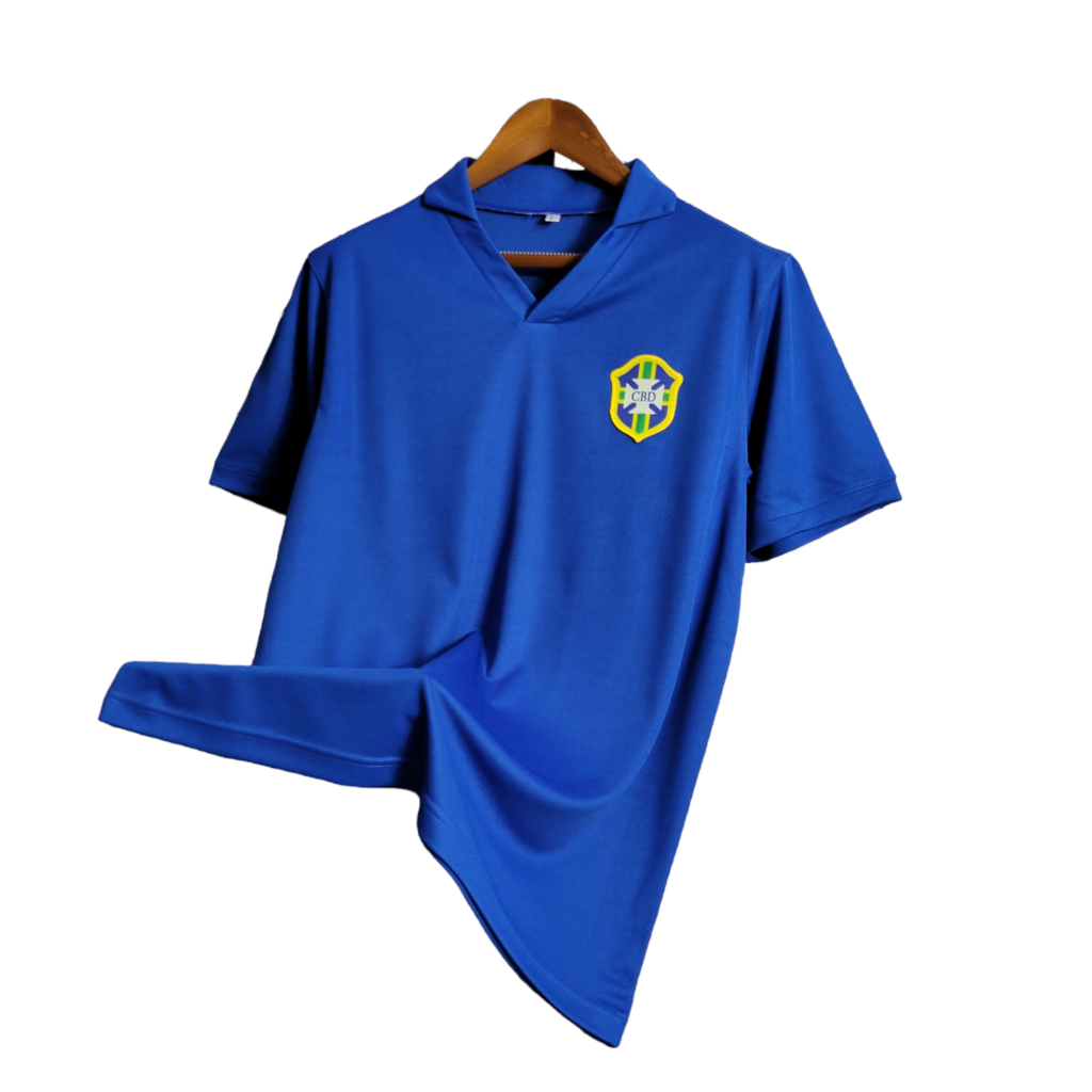 Camisa Brasil Visitante 57/62 - Retrô - Central das Camisas