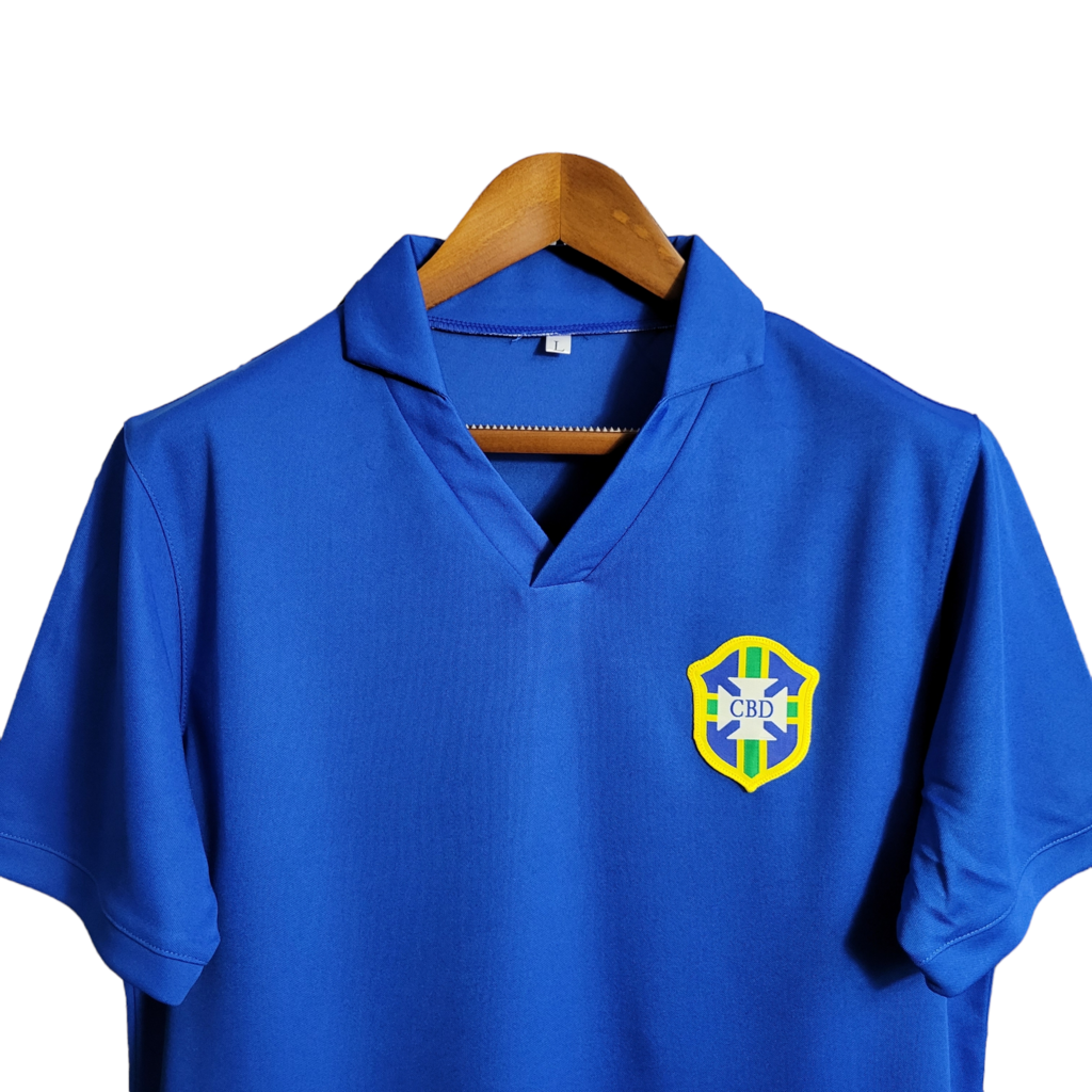 Camisa Brasil Visitante 57/62 - Retrô - Central das Camisas