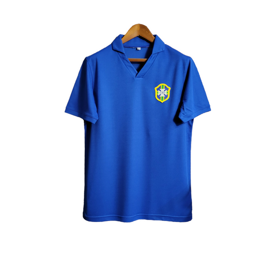 Camisa Brasil Visitante 57/62 - Retrô - Central das Camisas